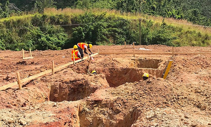 Construction at Anichi Resort & Spa: 25 January 2018