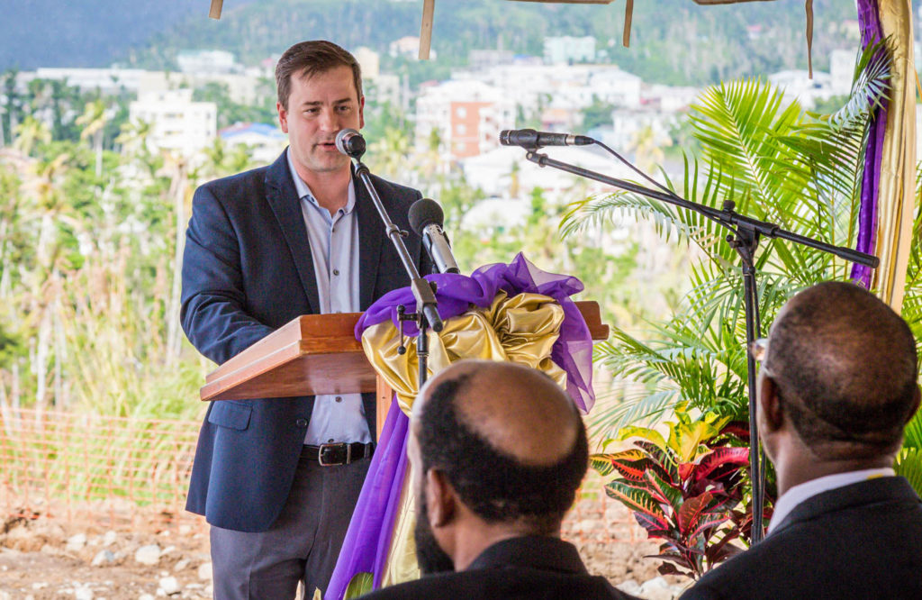 Brock Hochhalter believes the Marriott-Anichi partnership will do great things for Dominica