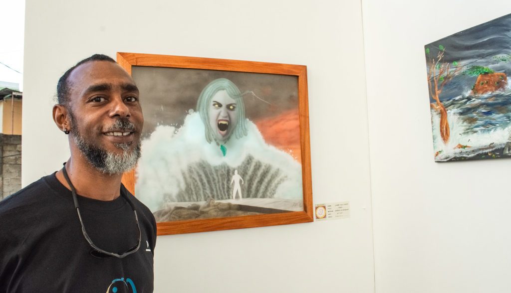 Gareth Park-E Harris - WhoOsh! Art Exhibition Celebrates Dominica Resilience Post Hurricane Maria