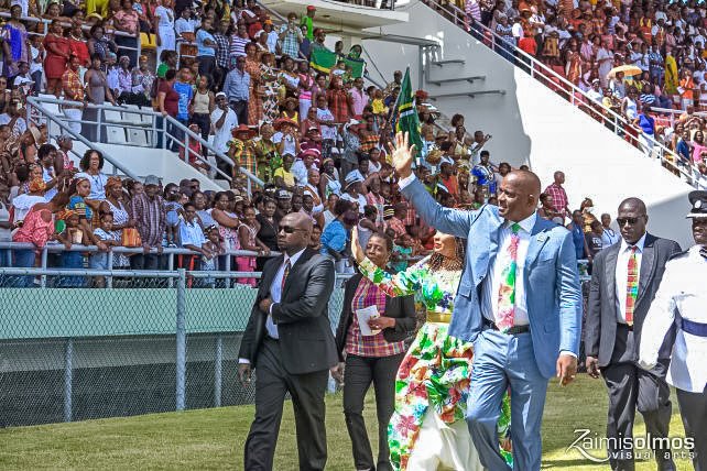 Building a Resilient Nation - Prime Minister Hon. Roosevelt Skerrit salutes the people at the 39th independence celebrations on November 3, 2017