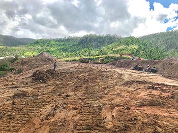 January 15, 2018 Anichi Resort Construction Update: Construction Track