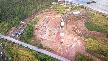 February 7, 2018 Anichi Resort Construction Update: Aerieal View