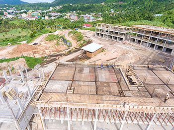 Anichi Resort Construction Update: East-North Aerial View of the Construction Site - October 17, 2018