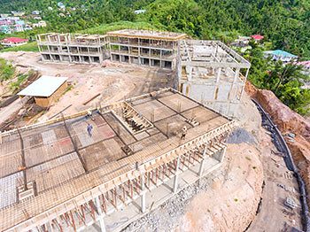 Anichi Resort Construction Update: Aerial View of Buildings at the South - October 17, 2018