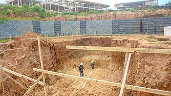 Anichi Resort Construction Update: Ground Work at the North Part of the Construction Site - October 17, 2018