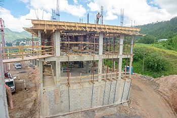 Anichi Resort Construction Update: Building at the Construction Site - October 17, 2018