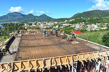 September 17, 2018 Anichi Resort Construction Update: Second Floor Slab - Building 10