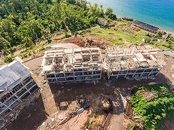 Buildings 7, 6 - January 21, 2019 Anichi Resort Construction Site