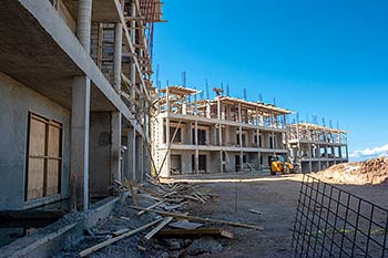 Buildings 6 and 7 - January 21, 2019 Anichi Resort Construction Site