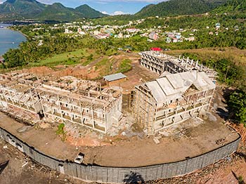 Buildings 7 and 8 - January 21, 2019 Anichi Resort Construction Site