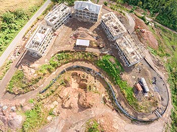Aerial View - January 21, 2019 Anichi Resort Construction Site