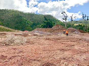 Ход строительства курорта Anichi Resort & Spa от 15 января 2018: Подготовка земли
