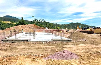 Ход строительства курорта Anichi Resort & Spa от 27 апреля 2018: Земляные работы