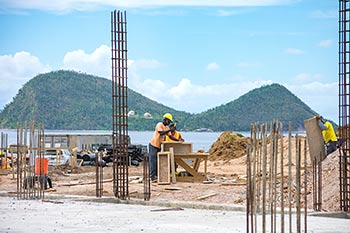 Ход строительства курорта Anichi Resort & Spa от 27 апреля 2018: вид на север