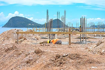 Ход строительства курорта Anichi Resort & Spa от 27 апреля 2018: земляные работы