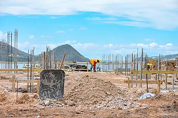 Ход строительства курорта Anichi Resort & Spa от 27 апреля 2018: строительство