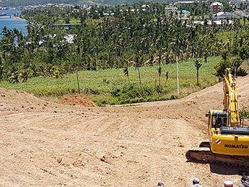 Ход строительства курорта Anichi Resort & Spa от 15 мая 2018: вид на север
