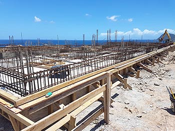 Ход строительства курорта Anichi Resort & Spa от 15 мая 2018: земляные работы на блоке 7