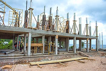 Ход строительства курорта Anichi Resort & Spa от 3 июля 2018: строительство в процессе