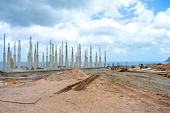 Ход строительства курорта Anichi Resort & Spa от 3 июля 2018: строительная площадка