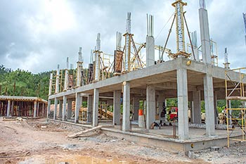 Ход строительства курорта Anichi Resort & Spa от 3 июля 2018: сооружения