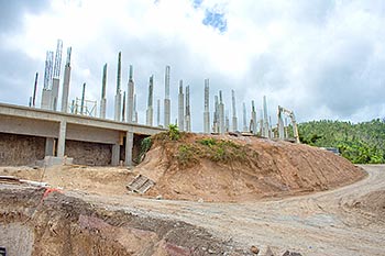Ход строительства курорта Anichi Resort & Spa от 3 июля 2018: строительная площадка