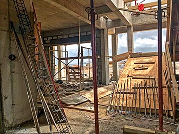 Ход строительства курорта Anichi Resort & Spa от 19 июля 2018: строительная площадка