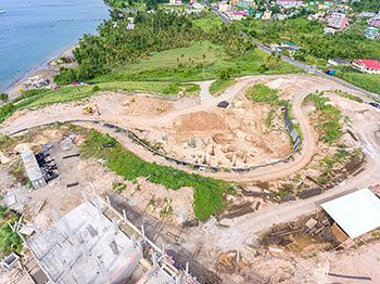 Ход строительства курорта Anichi Resort & Spa от 17 октября 2018: земляные работы