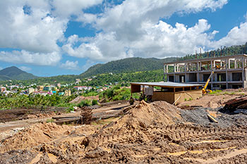 Ход строительства курорта Anichi Resort & Spa от 18 ноября 2018: вид на юг