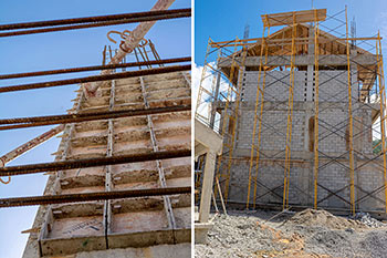 Ход строительства курорта Anichi Resort & Spa от 18 ноября 2018: прогресс работ в здании 8