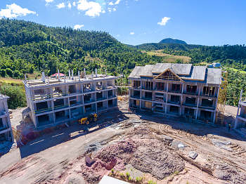 Ход строительства курорта Anichi Resort & Spa от 17 декабря 2018: здание 8 и 9