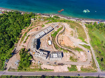Ход строительства курорта Anichi Resort & Spa от 17 декабря 2018: строительная площадка на побережье Карибского моря