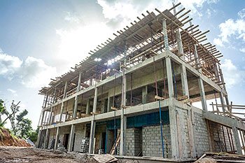 Ход строительства курорта Anichi Resort & Spa от 17 сентября 2018: вид здания 9