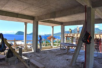 Ход строительства курорта Anichi Resort & Spa от 17 сентября 2018: внутренний вид здания 9