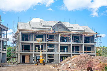 Ход строительства курорта Anichi Resort & Spa от 11 марта 2019: здание 8 крупным планом