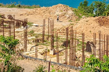 Ход строительства курорта Anichi Resort & Spa от 21 января 2019: подготовка для стройки новых зданий