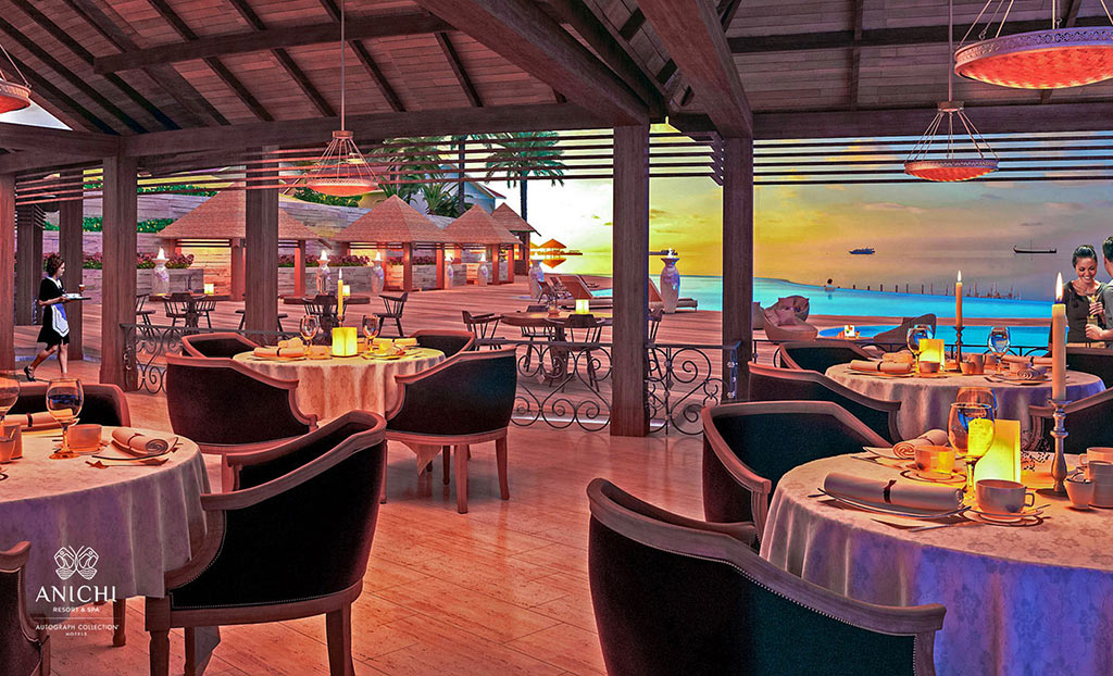 Визуализация гостиницы Anichi Resort & Spa - Ресторан