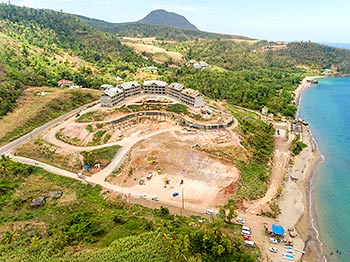 April 27, 2019 Anichi Resort Construction Site: Aerial View to the East-South