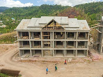 April 27, 2019 Anichi Resort Construction Site: Building 10