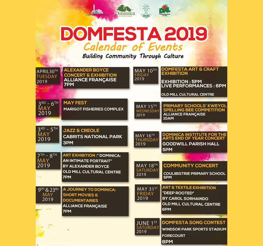 Культурный фестиваль «DOMFESTA 2019»: список мероприятий