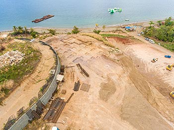 Ход строительства курорта Anichi Resort & Spa от 27 апреля 2019: земляные работы
