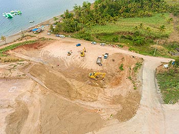 од строительства курорта Anichi Resort & Spa от 27 апреля 2019: работа экскаваторов