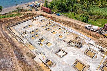 June 21, 2019 Caribbean Resort Construction Update: Casting for the Building D