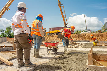 June 21, 2019 Caribbean Resort Construction Update: Construction Workers