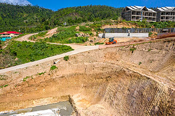 Ход строительства карибского курорта Anichi Resort & Spa от 21 июня 2019: дорога