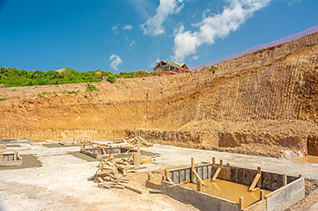 Ход строительства карибского курорта Anichi Resort & Spa от 21 июня 2019: заливка для здания D