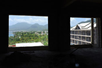 Ход строительства карибского курорта Anichi Resort & Spa от 21 июня 2019: северный вид из здание 8