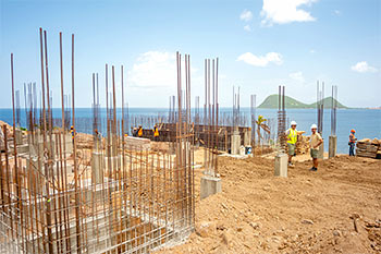 Доминиканский курорт: ход строительства от 4 июня 2019 - фундамент для здания 3