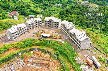 Ход строительства Anichi Resort & Spa от 21 октября 2019: здания 6-10