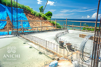 Ход строительства Anichi Resort & Spa от 21 октября 2019: на строительной площадке